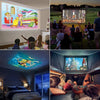 Mini Projector With Hdmi Cable,50 Lumens,Compact And Portable,Yellow image 6