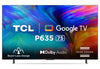 TCL 189.5 cm (75 inches) Bezel-Less Series 4K Ultra HD Smart LED Google TV 75P635 (Black) image 0