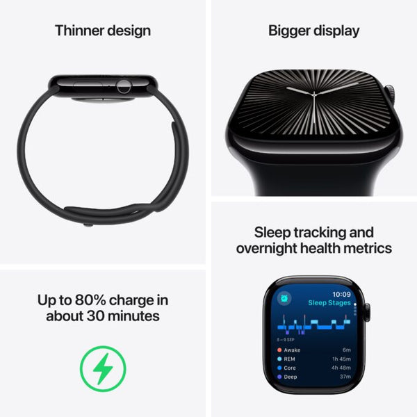 Smart Watch Series 10 4 in 1Straps 2.09 Inch Infinite Display, 4 Interchangeable Straps image 3