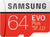 Samsung EVO Plus 64GB Micro SD XC Class 10 100 MB/s Memory Card [ Free AKG Head Phone ] image 0