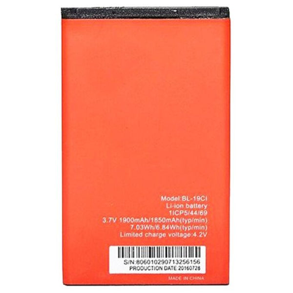 Original Compatible Battery For Itel 7100 BL-19Ci 19Ci 1900mAh Genuine Mobile Battery image 0