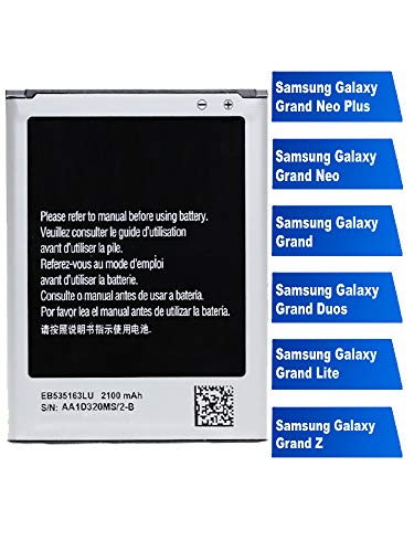 Mobile Battery Compatible for Samsung Galaxy Grand i9082 EB535163LU 2100mAh (6 Months Warranty) image 1