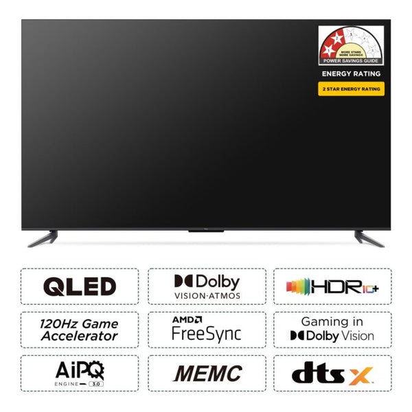 TCL 164 cm (65 inches) 4K Ultra HD Smart QLED Google TV 65T6G (Black) image 13