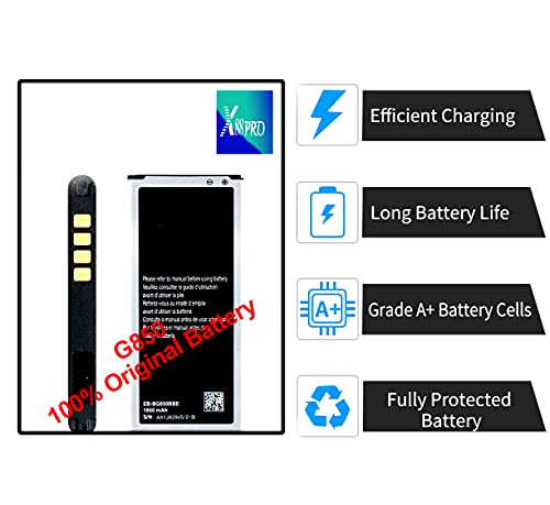 Original Battery Compatible with Samsung Galaxy Alpha G850 / G8508S / G850Y / EB-BG850BBE / EBBG850BBE 1860mAh 484952ARE (3 Months Warranty) image 1