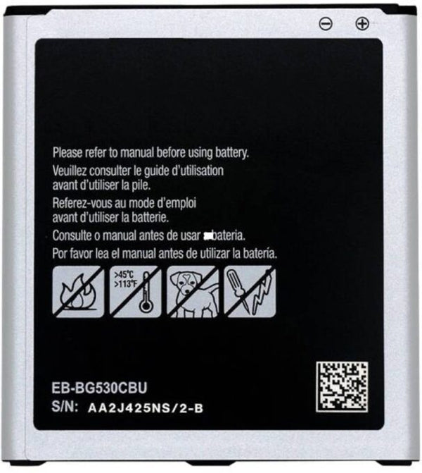 Original Compatible Battery For Samsung Galaxy J2 2016 Edition / EB-BG530BBE2600mAh Genuine Battery image 0