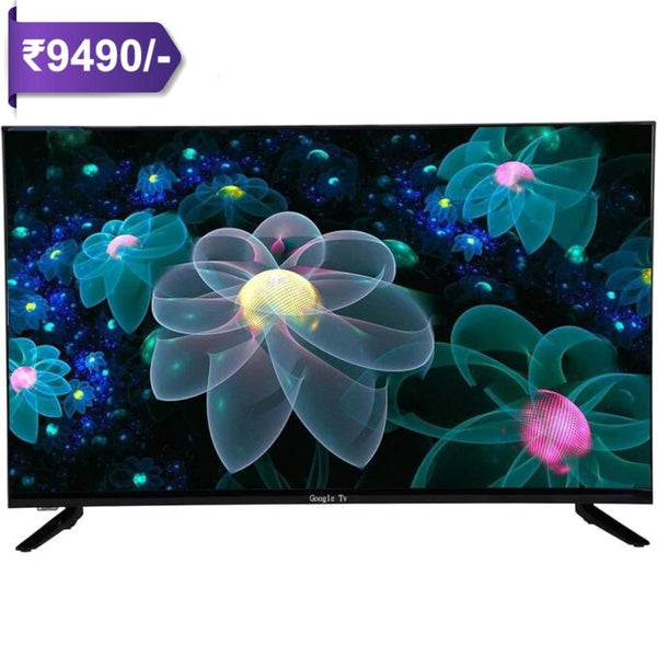 G'TEC Google Tv 80 cm (32 Inches) HD Ready Smart Android LED TV (Frameless) (Black) image 0