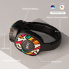boAt Rockerz 550 Over Ear Bluetooth Headphones with Upto 20 Hours Playback, 50MM Drivers, Soft Padded Ear Cushions and Physical Noise Isolation(Black Symphony) image 5