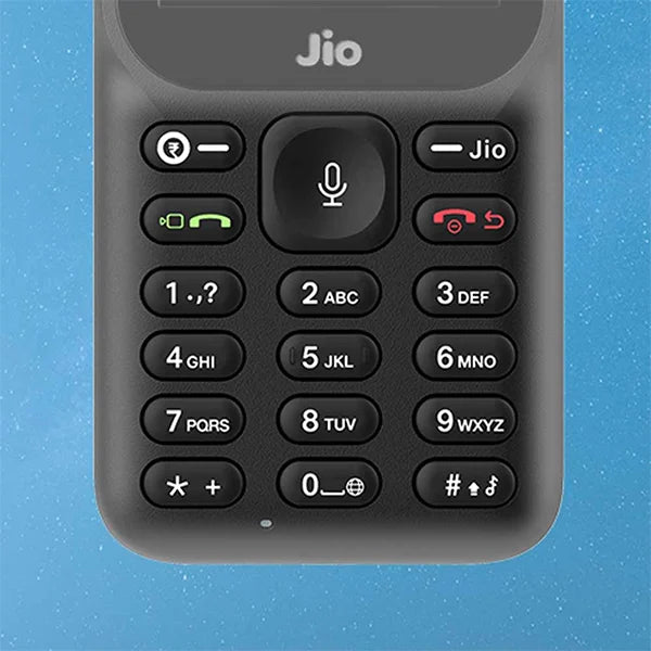 Jio F320B Keypad Mobile Phone with 4G VoLTE, 2.4" Display & 2000mAh Battery image 1