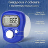 Naam Jap Counter | Mini Digital Tally Counter Finger Ring | Electronic Chanting Count Machine for Mantra Jap, Meditation, Prayer & Cricket Umpire | Digital Counting Device (Color May Vary) image 1