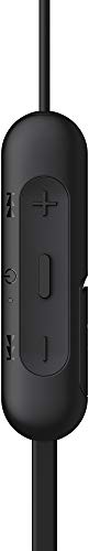 Sony WI-C200 Wireless Headphones with 15 Hrs Battery Life, Quick Charge, Magnetic Earbuds for Tangle Free Carrying, BT ver 5.0,Work from home, In-Ear Bluetooth Headset with mic for phone calls (Black) image 3