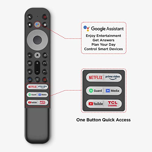TCL 138.7 cm (55 inches) Metallic Bezel-Less Series 4K Ultra HD Smart LED Google TV 55P635 (Black) image 3