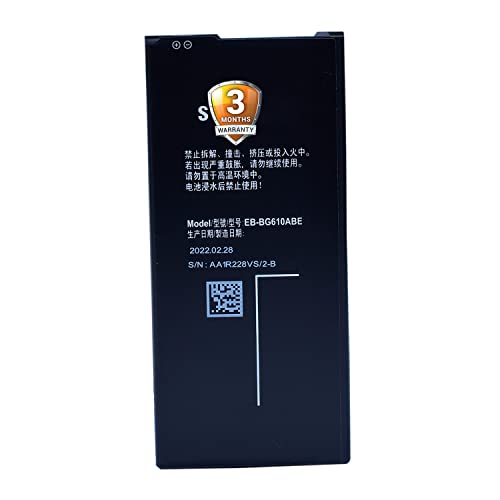 (100% Care OG) J7 Prime Mobile Battery Compatible For Samsung Galaxy J7 MAX / ON7-2016 / J4 PLUS / J6 PLUS / J4+ / J6+ / EB-BG610ABE SM-G615F Galaxy On Nxt SM-G610F SM-G615F Galaxy On Nxt SM-G610F ON MAX- 3300mAh with Warranty image 2