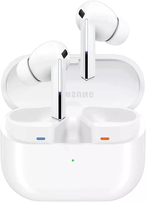 Galaxy Buds3 Pro Wireless Earbuds, Powered by Galaxy AI, IP57, Active Noise Cancellation, Adaptive Noise Control, 37hrs Battery, 360 Surround Sound, Pinch Controls, Galaxy Ecosystem, Silver