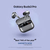 Galaxy Buds3 Pro Wireless Earbuds, Powered by Galaxy AI, IP57, Active Noise Cancellation, Adaptive Noise Control, 37hrs Battery, 360 Surround Sound, Pinch Controls, Galaxy Ecosystem, Silver