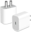 20W USB-C Fast Charger Adapter for iPhone | PD Fast Charging Wall Charger Compatible with iPhone 16, 15, 14, 13, 12, 11, SE, iPad & AirPods