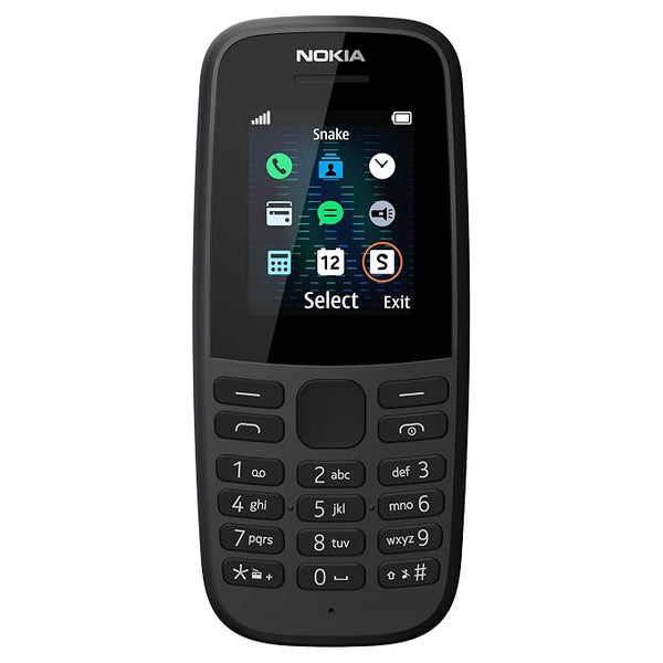 Nokia 105 (2019) Dual SIM feature phone with long life battery