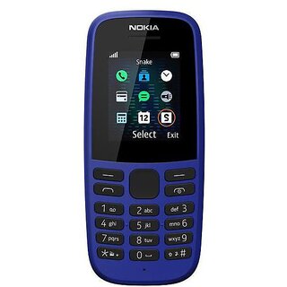 Nokia 105 (2019) Dual SIM feature phone with long life battery