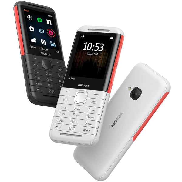Nokia 5310 Dual SIM Keypad Phone with MP3 Player, Wireless FM Radio and Rear Camera with Flash