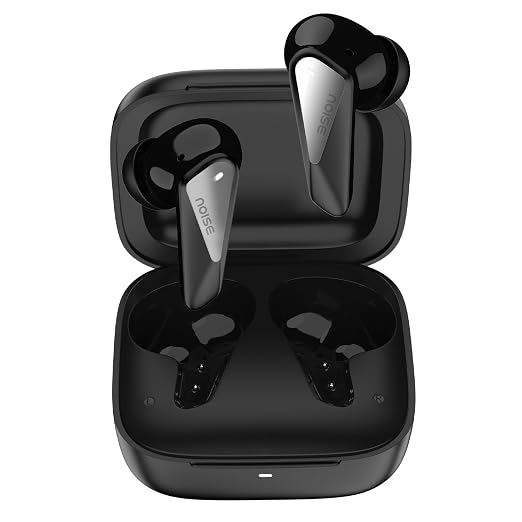 Buds N2 Pro Truly Wireless Earbuds with ANC (Up to 32dB), 70H Playtime, Dual Pairing, InstaCharge (10 Min = 200 Min), Bluetooth v6.0, Metallic Finish – Aurora Red