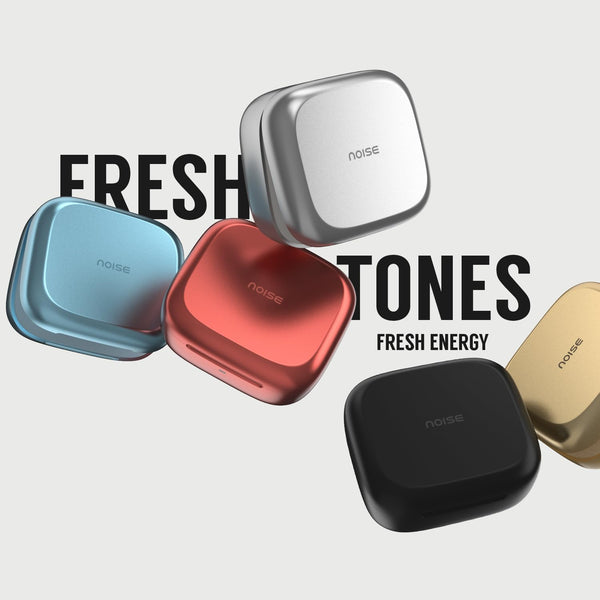 Buds N2 Pro Truly Wireless Earbuds with ANC (Up to 32dB), 70H Playtime, Dual Pairing, InstaCharge (10 Min = 200 Min), Bluetooth v6.0, Metallic Finish – Aurora Red