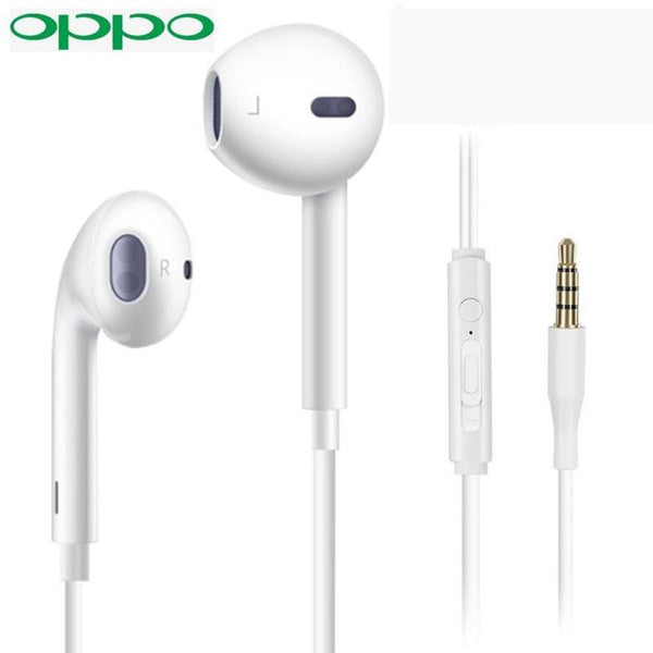 Wired Handsfree Earphones with Mic Compatible for Oppo A5s, Oppo F11 Pro, F11, K1, A9, F9 Pro, A3s, A7 & A5 | 3.5mm In-Ear Headphones | Deep Bass Stereo Sound