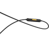 [Original] Real me Buds 3 Type-C Wired Earphones - Heavy Bass In-Ear Headphones with HD Mic for Real me GT Neo 6, 12x, 11 Pro+, Narzo 60 - Tangle-Free Cable in Premium Yellow Retail Box (Black)