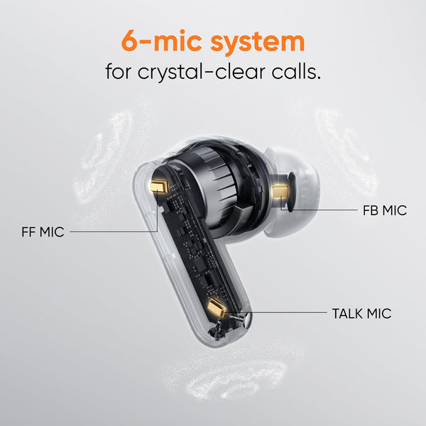 realme Buds T500 Pro TWS Earbuds with 12.4mm Drivers, Upto 50dB ANC,3D Spatial Audio, 56H Playtime, AI ENC, IP55 Rating, and 45ms Low Latency BT 6.1 (Chocolate)