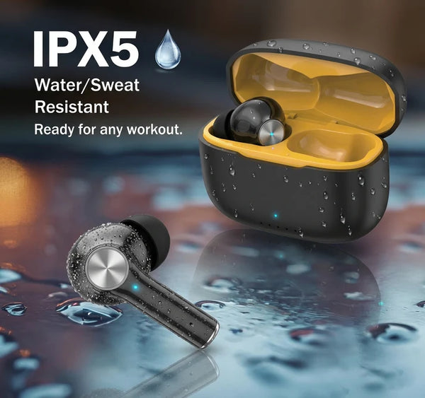 Wireless Earbud With Comfortable Fit 30H Playback