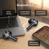 Wireless Earbud With Comfortable Fit 30H Playback