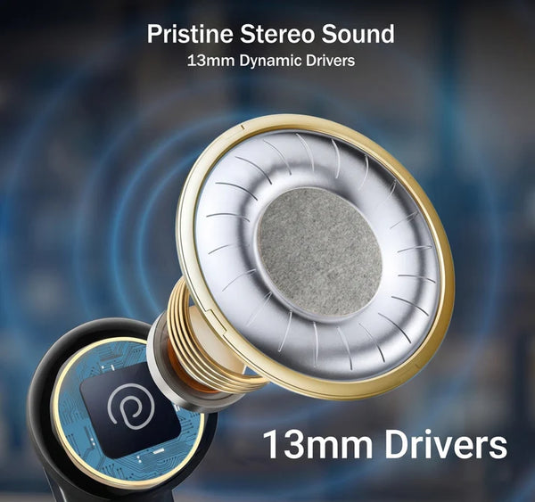 Wireless Earbud With Comfortable Fit 30H Playback