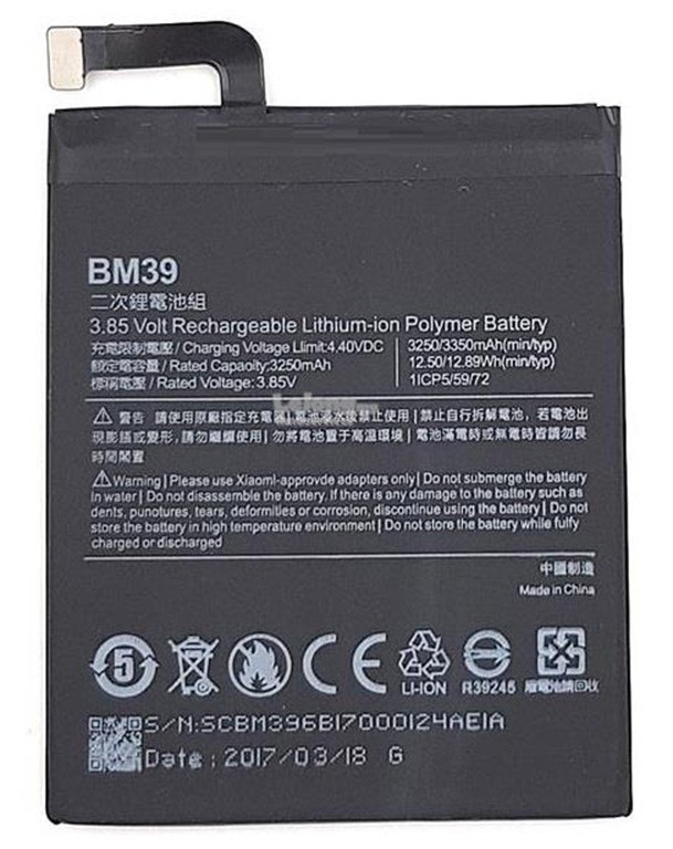 mi redmi 6 battery mah