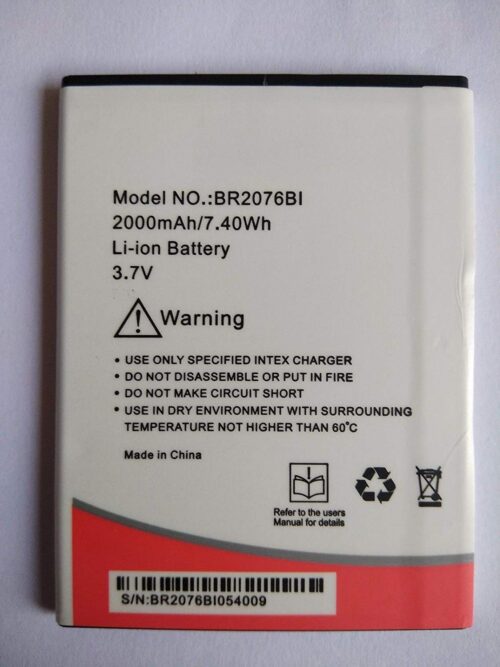 Intex Original Battery For Intex Aqua Life 3