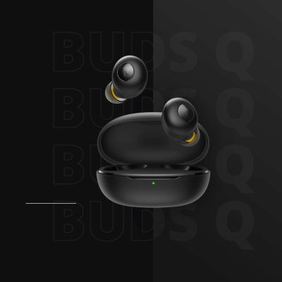 Auriculares Realme BUDS Q, Bluetooth, black