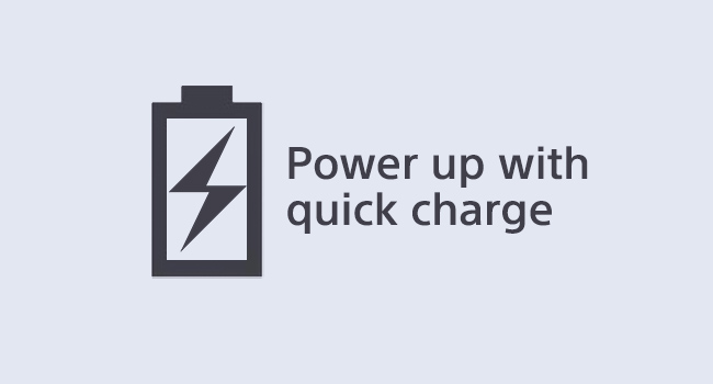 Power up with quick charge