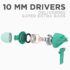 boAt Bassheads 100 in Ear Wired Earphones(Mint Green) - Image 4