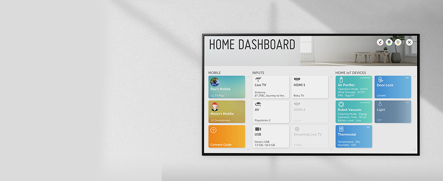 Home Dashboard