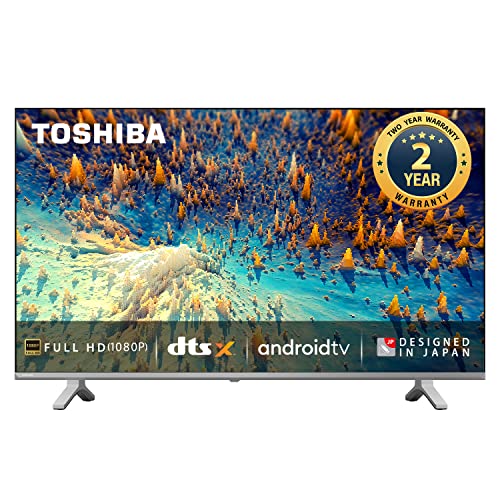 Toshiba 108 cm (43 inches) V Series Full HD Smart Android LED TV 43V35KP (Silver)