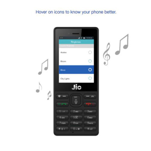 JIO Phone KeyPad Mobile 2.4 Inch Display | 2000 MAh Battery | Charger ...