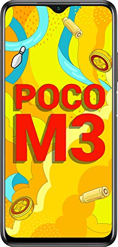 POCO M3 (Power Black, 6GB RAM, 64GB Storage)