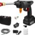 Cordless Portable Pressure Washer Gun 48V 12000mah High Pressure Water Gun Wireless High Pressure Washer Water Spray Gun for Car Wash Bike Washing Cleaning (Electric car wash Gun 2 Battery 2) - Image 10