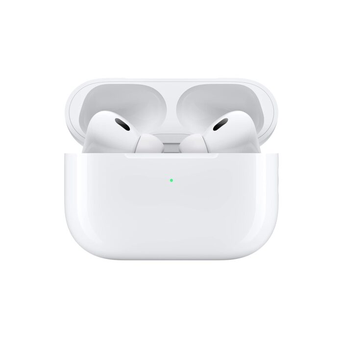 Ear Pods Pro 2 (With Free Case Cover) with Active Noise Cancelling with Lightning Cable Fast Charging, 4 Mics ENC for Clear Calling, (White) Pro - Image 9