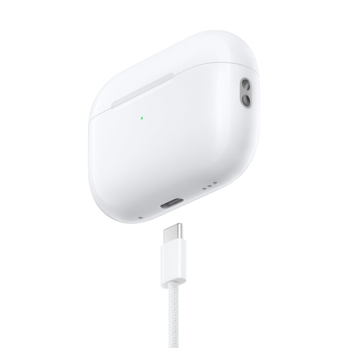 Ear Pods Pro 2 (With Free Case Cover) with Active Noise Cancelling with Lightning Cable Fast Charging, 4 Mics ENC for Clear Calling, (White) Pro - Image 6