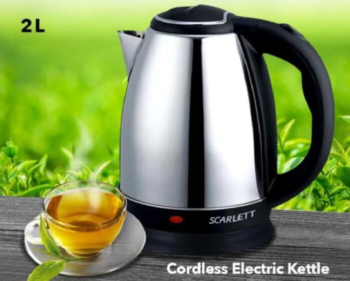 Scarlett Electric Kettle 2 Liter Multipurpose Large Size Tea Coffee Maker Water Boiler with Handle - Image 6