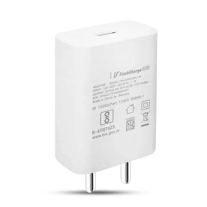 Original Vivo 44W Flash Charge Adapter USB-A, Compatible with Vivo V30/V30 Pro/X100/T3 5G/Neo 6/Z7/Z7 Pro/V23/V23e/V23 Pro/V25/V25e/V25 - Image 3