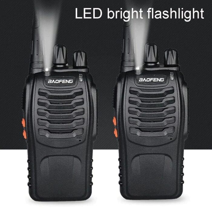 Walkie Talkie for Kids Light Weight with Rechargeable Battery - 2 Way Radio Fun and - Set of 2 - Black Playtime Adventure for Kids and All Ages - Image 6