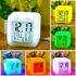 7 Colour Changing LED Digital Alarm Clock Table Watch with Date Time Temperature for Office Bedroom Multicolor - Image 6