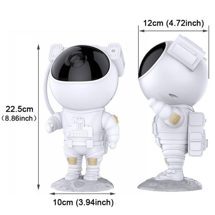 Night Lamp, Astronaut Galaxy Projector Night Light, with Remote Control Timer 360° Adjustable Kids Astronaut Led Lamp for Baby Adults Bedroom, Gaming Room, Home Party Multi color - Image 7