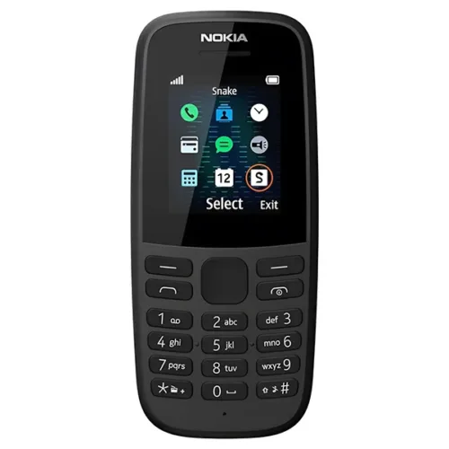 Nokia 105 Dual SIM Mobile Phone – Wireless FM Radio, Built-in Torch & Snake Game